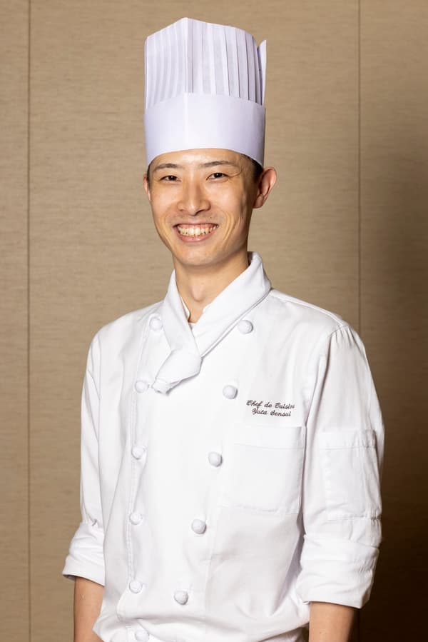 Pastry Chef Yuta Sensui