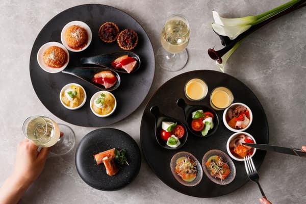 Tapas stand from the 9th Anniversary plan at TIME NEST BAR LOUNGE