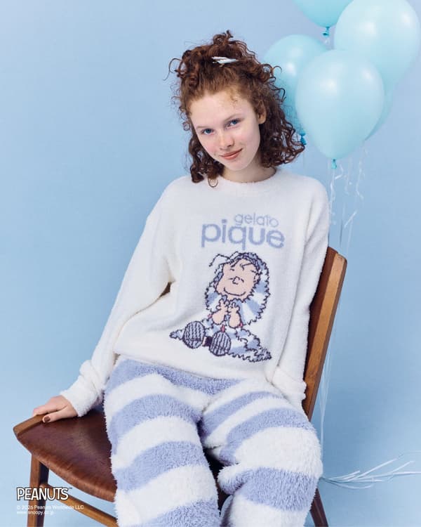 PEANUTS meets GELATO PIQUE knit series