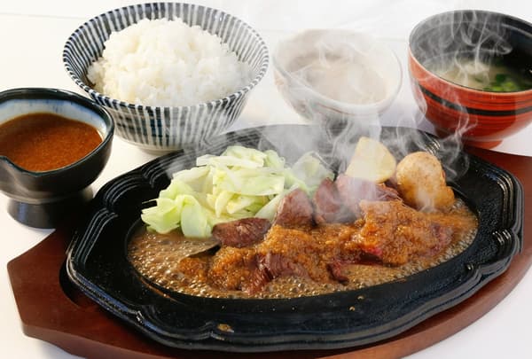 牛横膈肌自然薯山药泥套餐（定食）