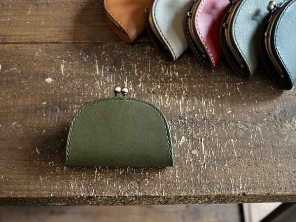 Leather coin case