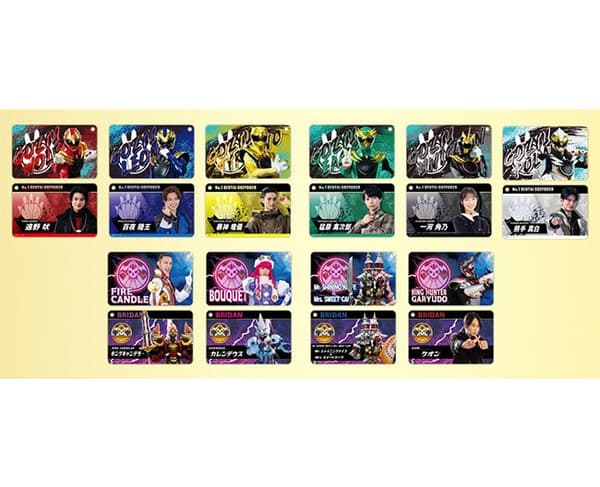 Trading Character Acrylic Card Keychain (All 10 types) 770 yen