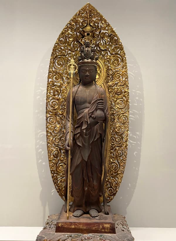 《十一面观音立像》重要文化财产，乙训寺（第二/三期展出）