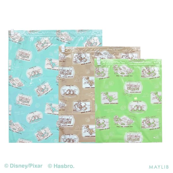 Clothes compression bag set from the Toy Story series at illusie300