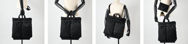 XTREC Layered Helmet Bag carry options