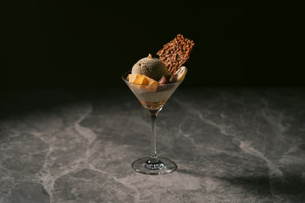 Parfait de Tiramisú de Hojicha