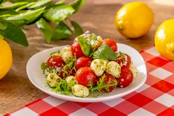 Local Tomato Italian Caprese Salad