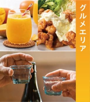 Gourmet area