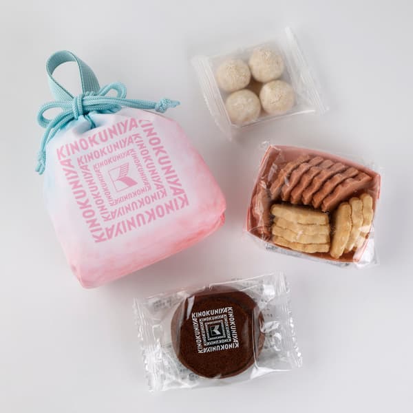 紀伊國屋櫻花甜點袋 - 春空