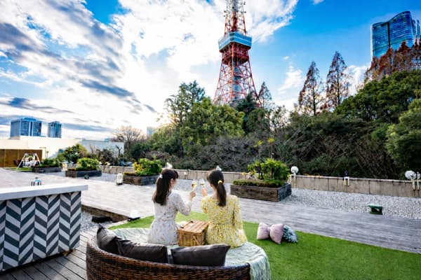 白天野餐的DAY Garden Sheet图片