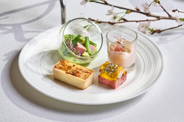 Sakura & Strawberry Royal下午茶的鹹點