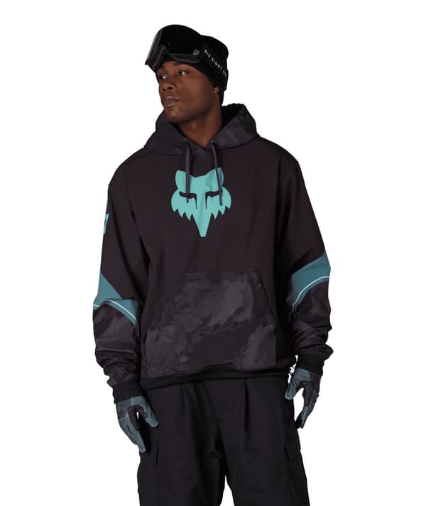 MENS FOX RACING WATERPROOF TEAM HOODY