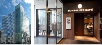 Hotel Gracery Sapporo exterior and Bonsalute Cafe entrance