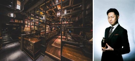 “The Bar Top Note”的老板兼调酒师野间真吾