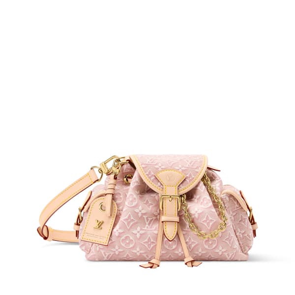 Louis Vuitton Odyssey PM dalam Monogram Emblem Rose Ruban