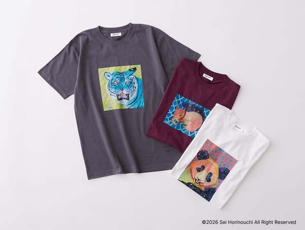 Sei Horinouchi collaboration T-shirt for women