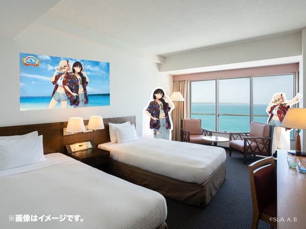 Habitaciones de colaboración en el Hotel Atoll Emerald Miyakojima