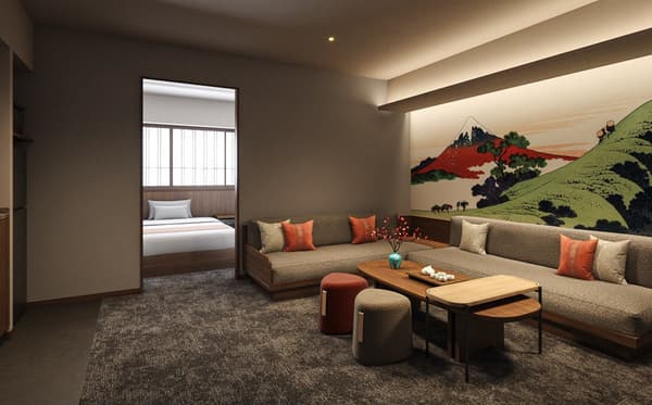 1 臥室豪華家庭套房（示意圖）