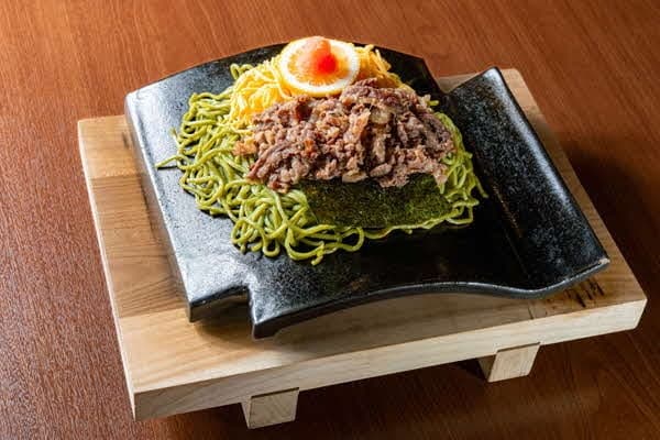 Kawara soba, un plato local de Yamaguchi