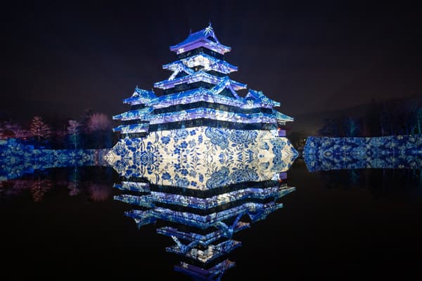 National Treasure Matsumoto Castle Tower Projection Mapping 2025-2026