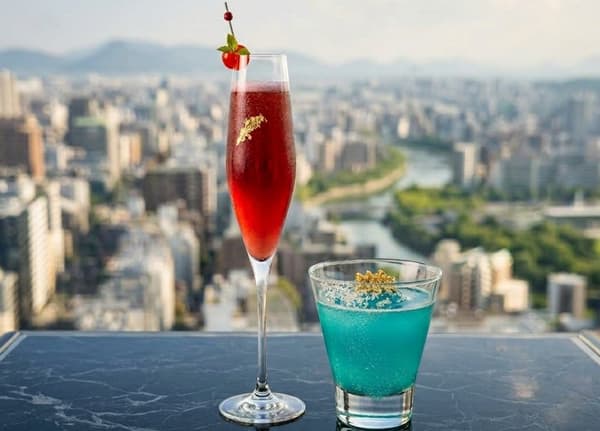 RIHGA Royal Hotel Hiroshima ukiyo-e cocktail collection