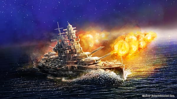 戦艦 妙義（無双の鉄女）— イラスト