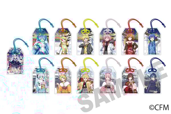 雪未来 x HIROSAKI×HAKODATE Amulet-Style Acrylic Tag