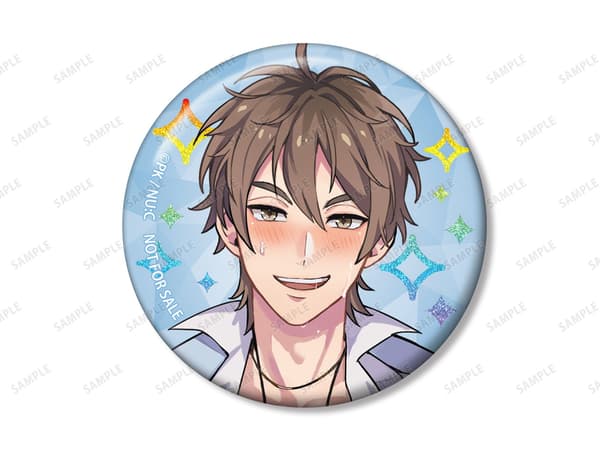 Eight B Glitter Can Badge, event-exclusive bonus