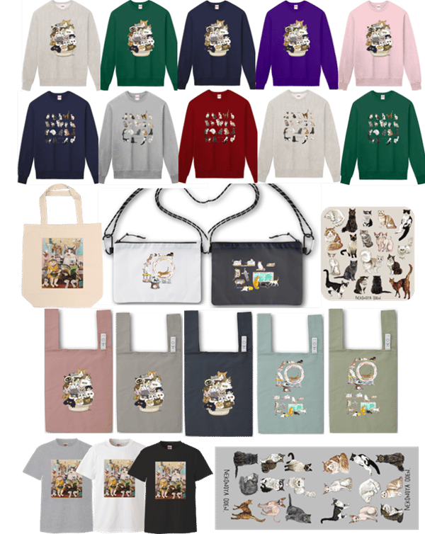 猫咪主题艺术品