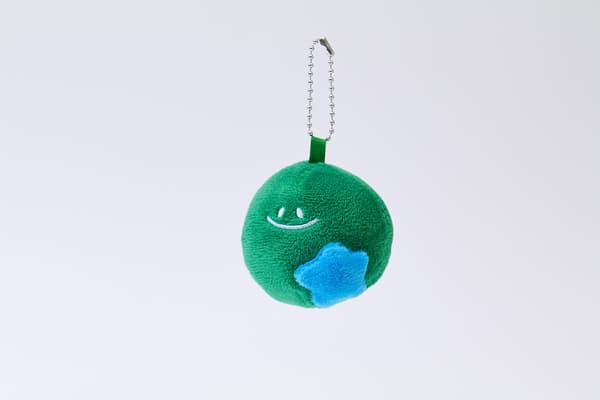 Plush Keychain, Sun and Stars