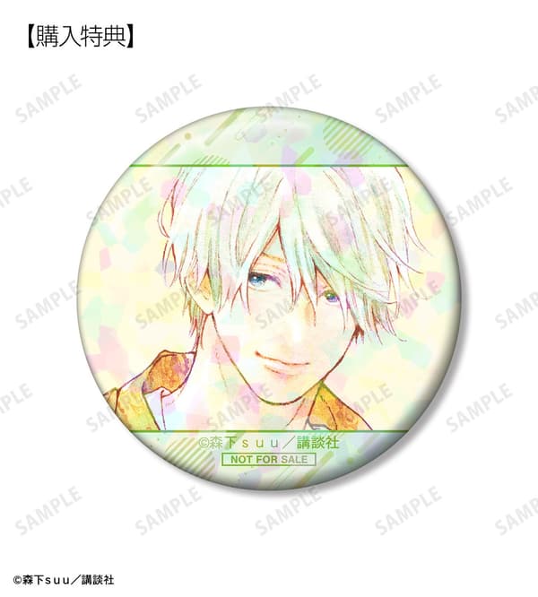Event-exclusive hologram pin badge bonus