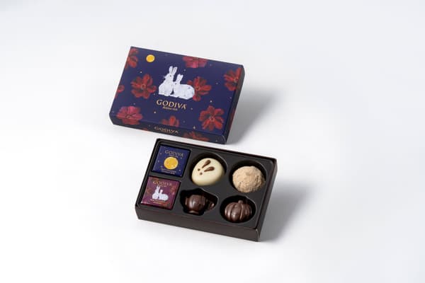 GODIVA Autumn Collection 6-piece box