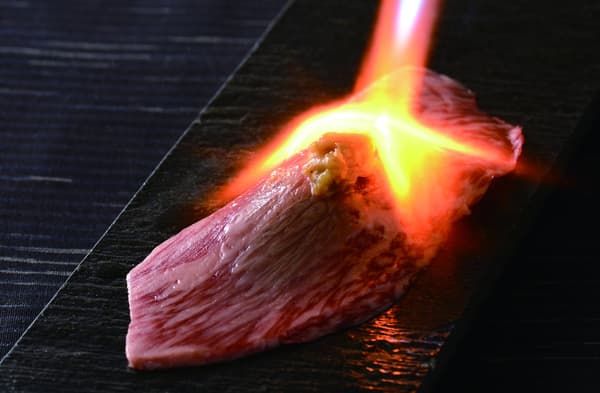 A5 Japanese Black Wagyu Seared Sushi