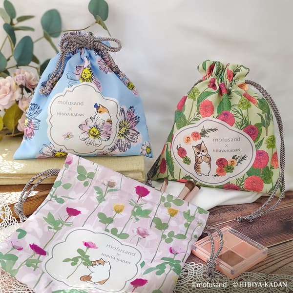 Mofusand × HIBIYA-KADAN FLORAL CO., LTD. 合作视觉图