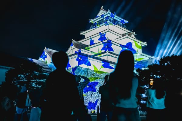 Projection Mapping del Castillo de Tsuruga 2025