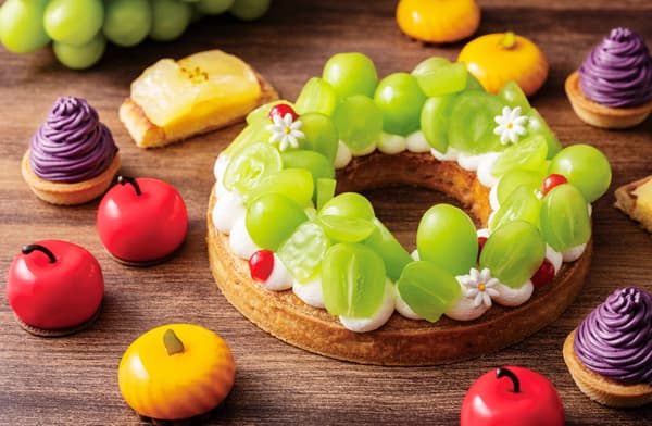 Coloridos dulces inspirados en la cosecha