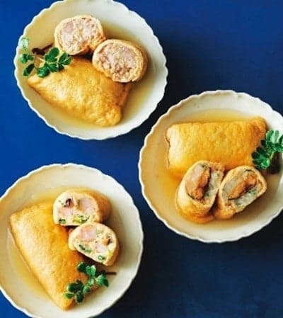 Chilled inari sushi from Miyagi Saiyoshi