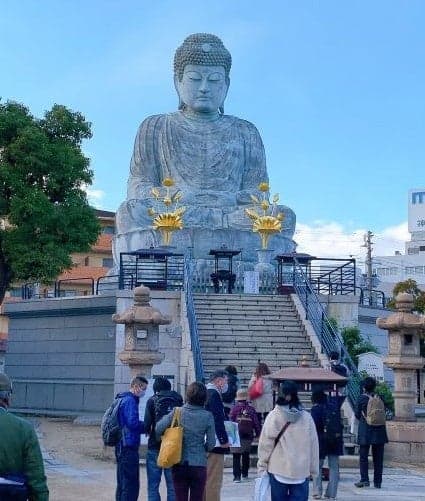 El Gran Buda de Hyogo en el templo Nofukuji