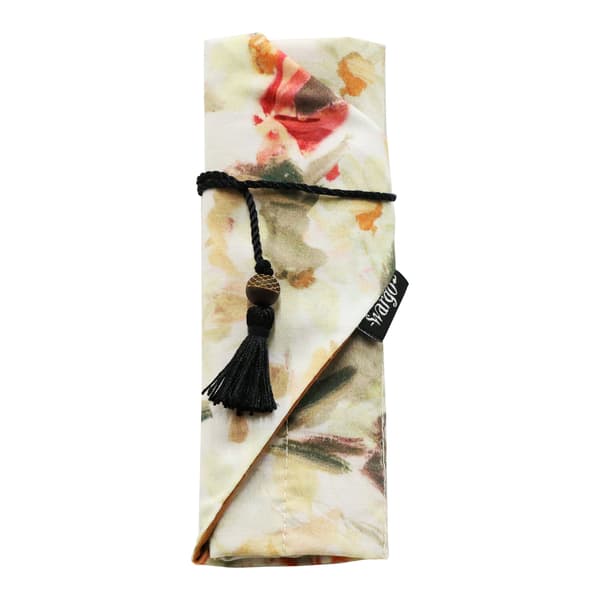 Tas pembungkus kanzashi Sairyuka warna Hi, tampak depan