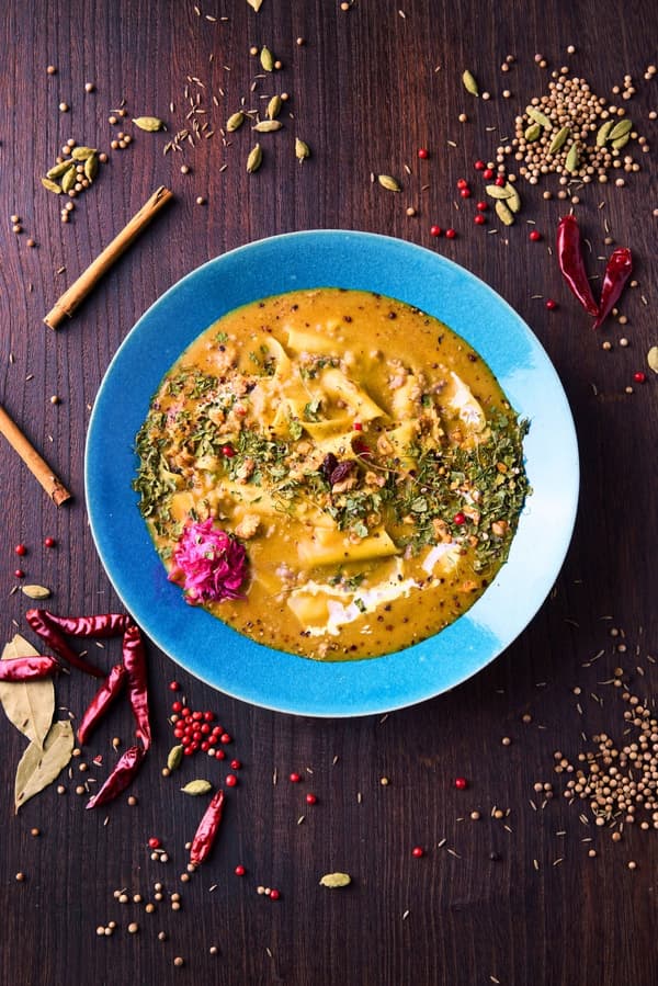 Meniroiro武藏小杉店的香料咖喱乌冬面