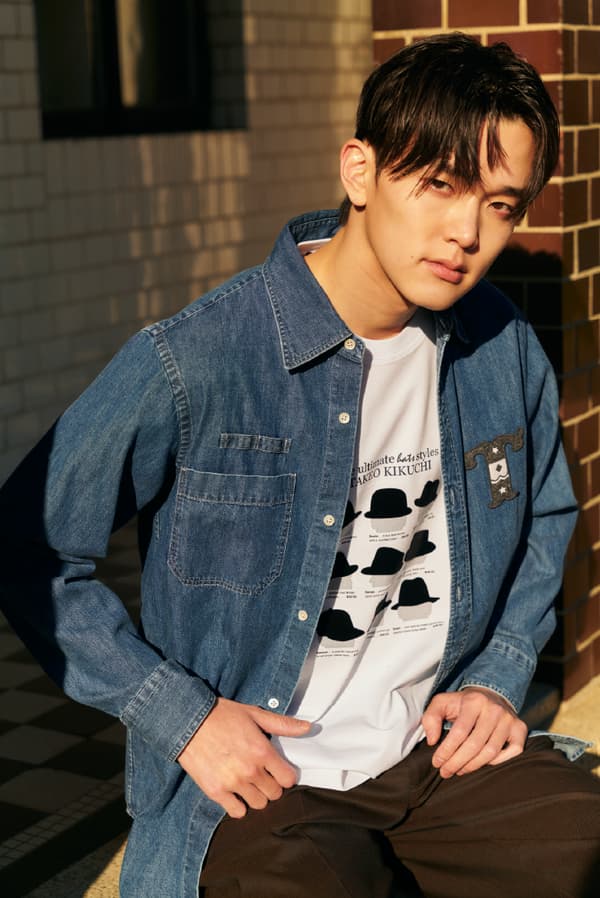 衬衫 ¥19,800 / T 恤 ¥9,900 / 下装 ¥22,000（所有价格均含税）