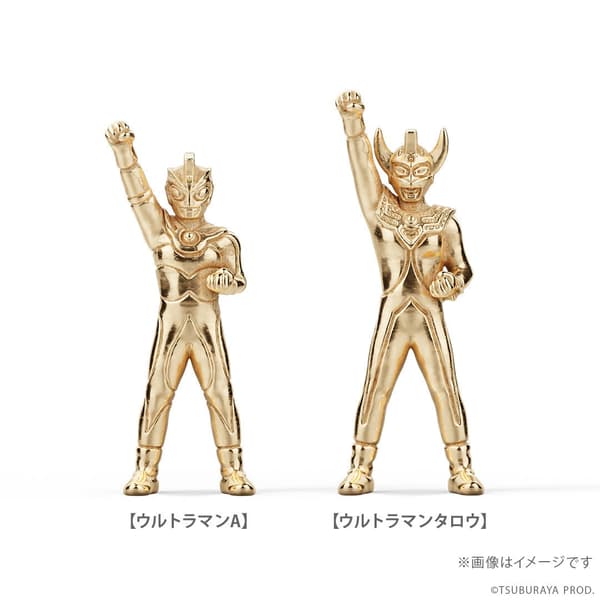 Ultra 6 Brothers 18K Gold Mini Figures