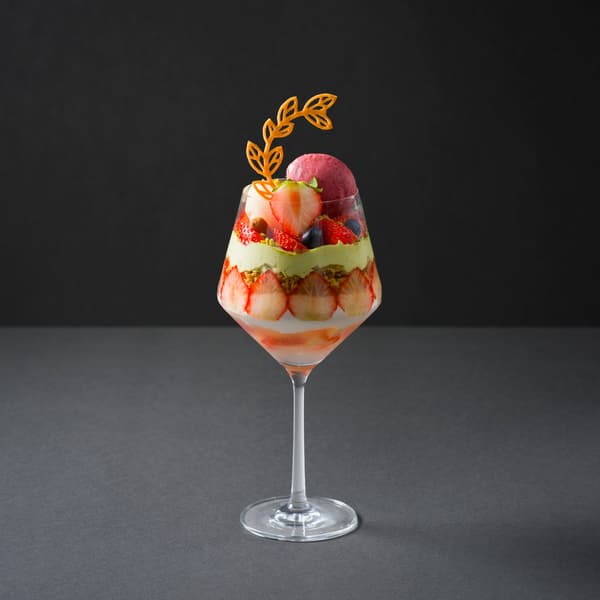 El parfait Shimokawa Berry Session