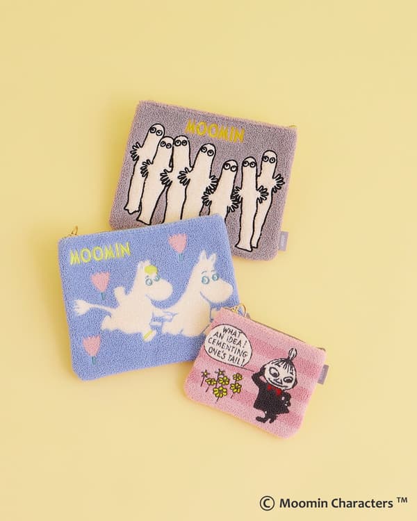 姆明刺绣收纳袋