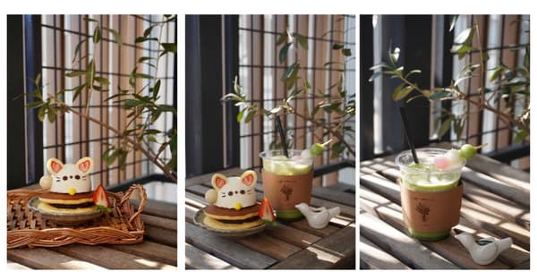 喵！铜锣烧和哦！团子抹茶拿铁