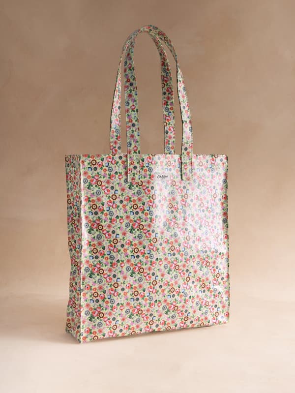 Pearly Queen Ditsy large Book Bag