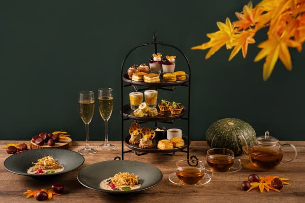 Afternoon tea sweets at crossfield with TERRACE LOUNGE