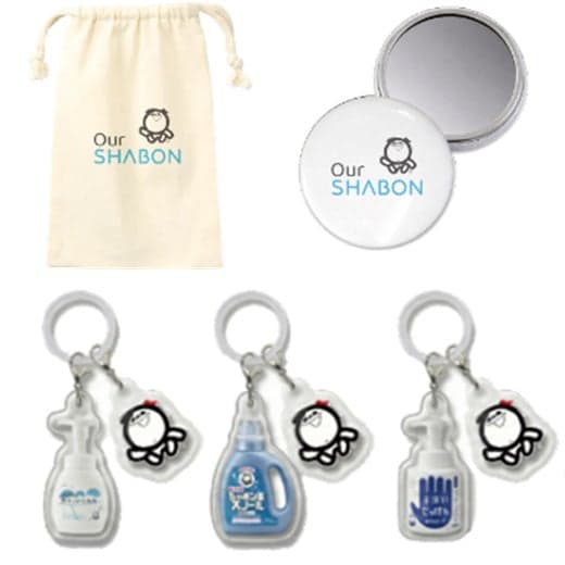 オリジナルグッズのラインナップ