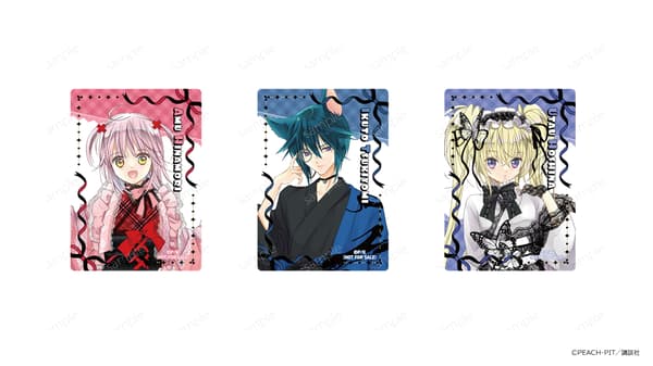 ▲ 3-piece clear card set