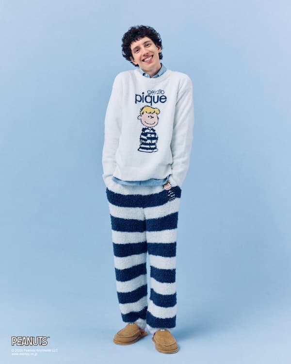 PEANUTS meets GELATO PIQUE knit series